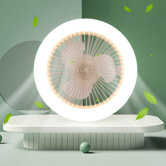 🎁Hot Sale 50% OFF⏳Pousbo® 2-in-1 Aromatherapy LED Fan Lamp