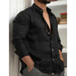 Men's Cotton Linen Solid Color Shirt（🔥Limited Time Offer）