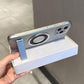 📱Frameless Bracket Phone Case For iPhone-Stand function, watch videos hands-free.