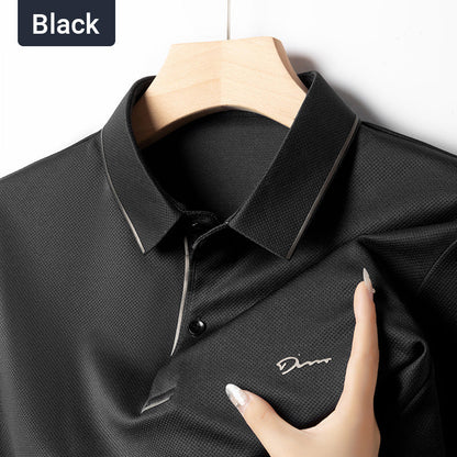 💥Summer Hot Sale 49%💥Men's Ice Silk Business Casual Lapel Shirt