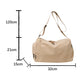 Retro Large Capacity Adjustable Shoulder Crossbody Bag