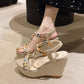 🌸Spring Specials🌸 Women's Boho Wedge Pointed Toe Sandals