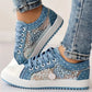 🎉Hot Sale 50% OFF🎉Women's Casual Flat Round Toe Lace Up Low Top Shoes