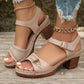 👡Women's Chunky Heel Sandals