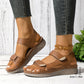 Women's Fashion Cutout Platform Wedge Sandals