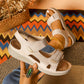 Women's Fashion Cutout Platform Wedge Sandals