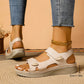 Women's Fashion Cutout Platform Wedge Sandals