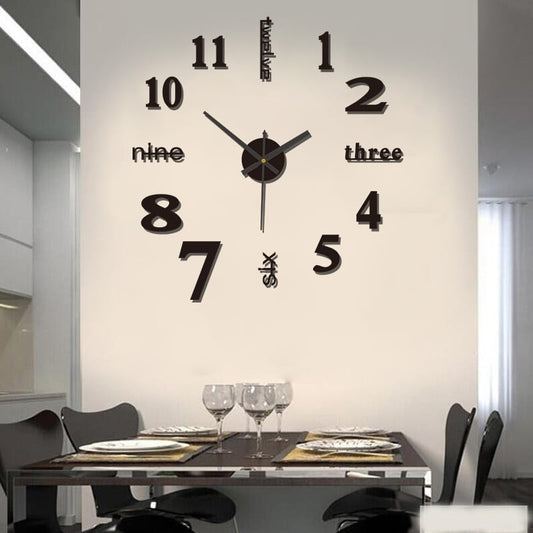 🔥Last Day Promotion 🔥 3D Wall Decal Decorative Clock