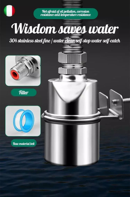 🔥New Year Big Sale 49% OFF🔥 304 Stainless Steel Completely Automatic Water Level Control Floating Valve