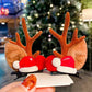 Christmas Hot Sale-Reindeer Antlers Xmas Hair Clip