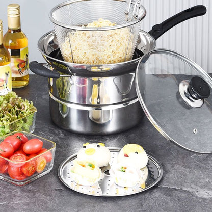 🎇Free Shipping+Special Sale 49% OFF🎇 Multipurpose Stainless Steel Saucepan