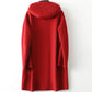 [Winter Gift For Her] Women's Hooded Double-sided Woolen Coat