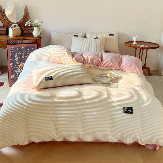 Premium Solid Color Bedding Set