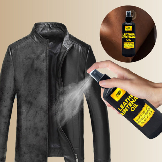 Leather Coat Cleaning & Brightening Spray