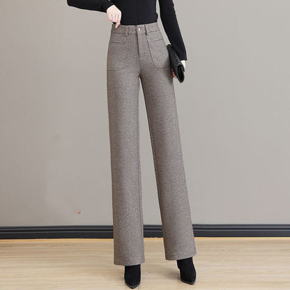 🔥✨[Gift For Her] Women's High Waisted Thermal Straight Leg Pants