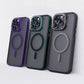 Metal Lens Holder Magnetic Mobile Phone Case for iPhone