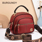 [Best Gift for Her] Classic Multifunctional Compartments Adjustable Wide Shoulder Strap PU Leather Crossbody Bag