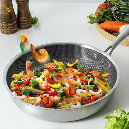 🔥Free Shipping🔥Non-Stick Stainless Steel Pan