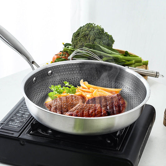 🔥Free Shipping🔥Non-Stick Stainless Steel Pan