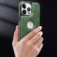 Luxury Business All-in-One Magnetic Exposed Label TPU iPhone Case