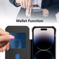 Magnetic Flip Case for iPhone with Card Slot